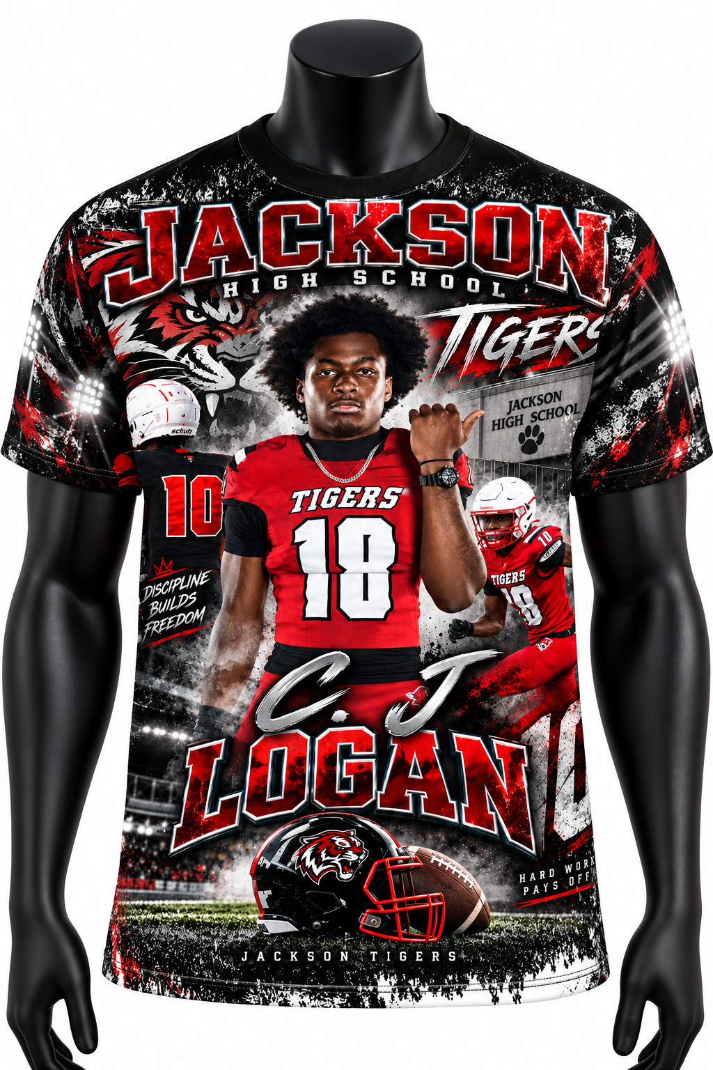 CJ Logan ( All Over T Shirt )