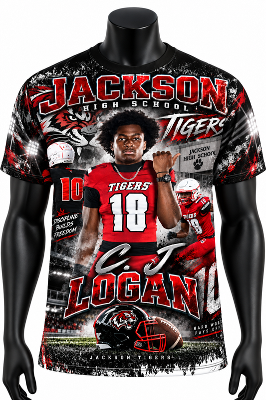 CJ Logan ( All Over T Shirt )