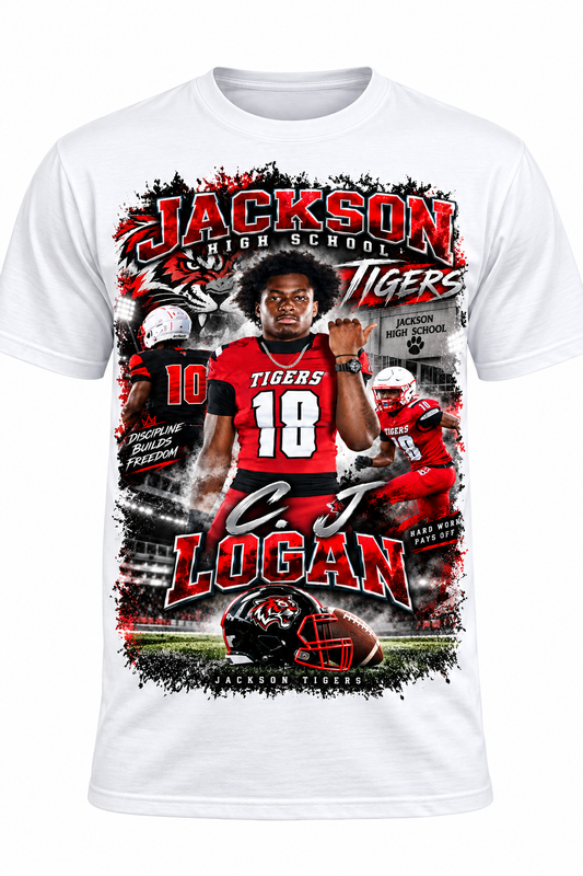 CJ Logan ( Center T Shirt )