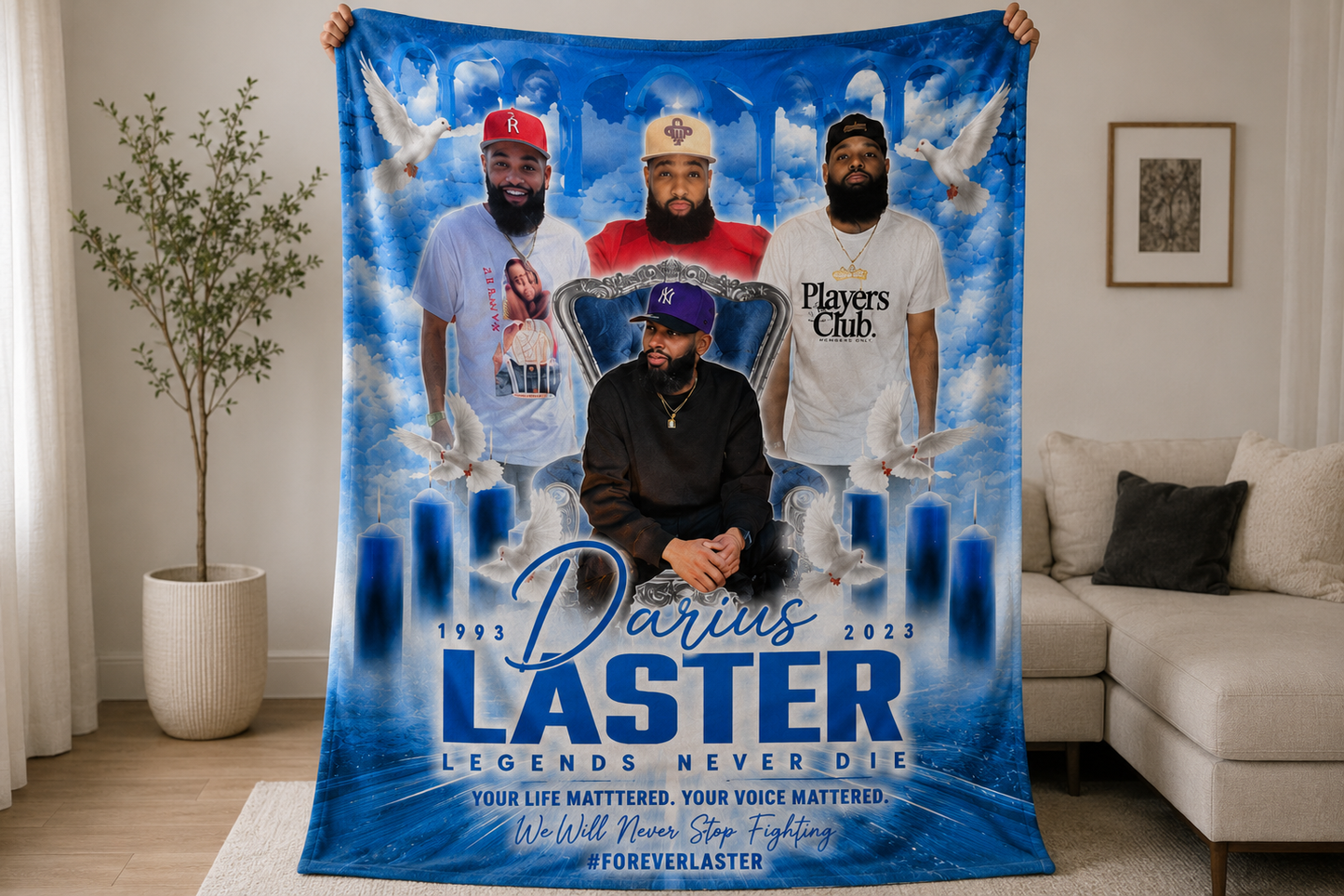 Memorial Keepsake Blanket