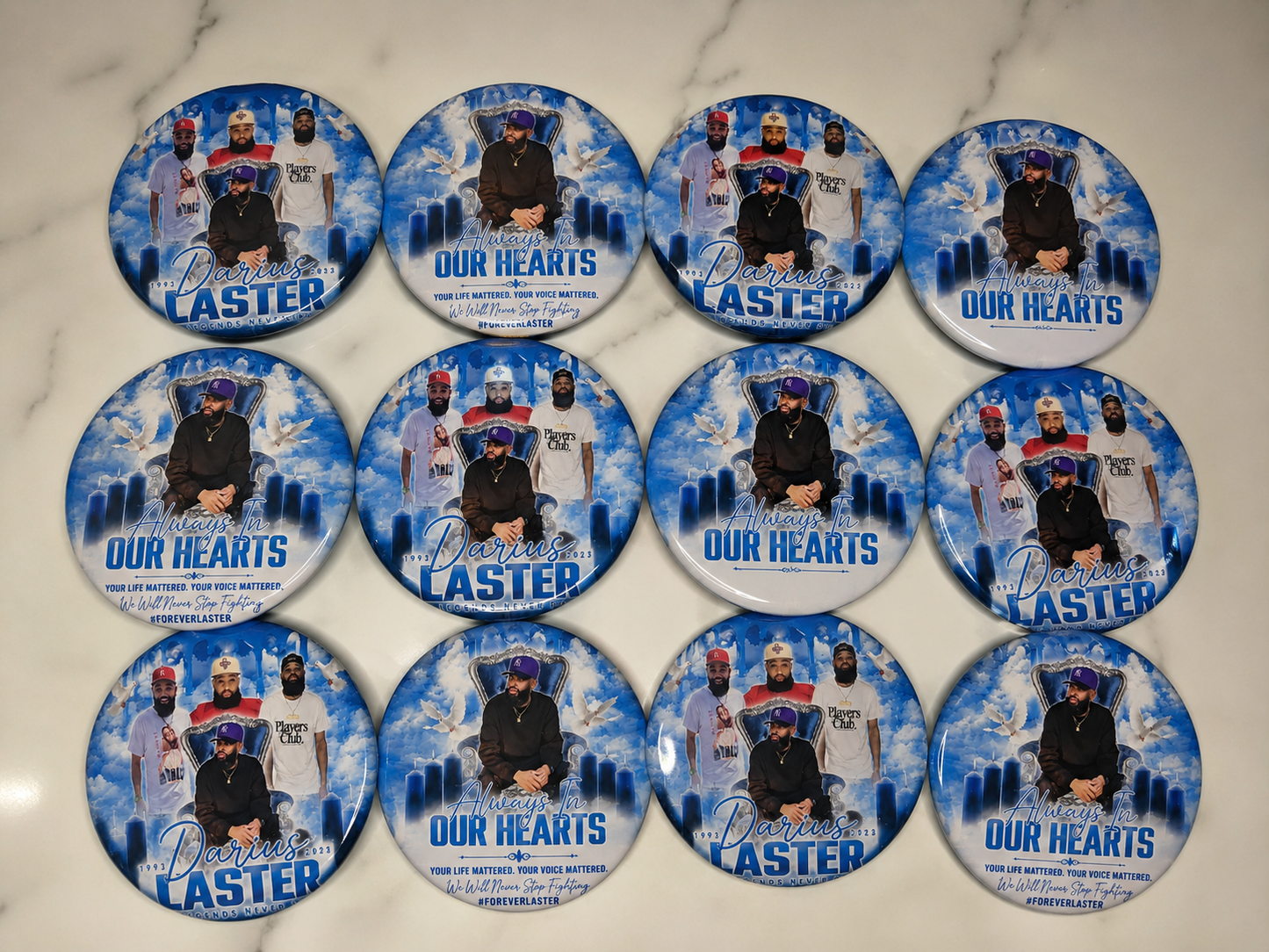 Memorial Buttons