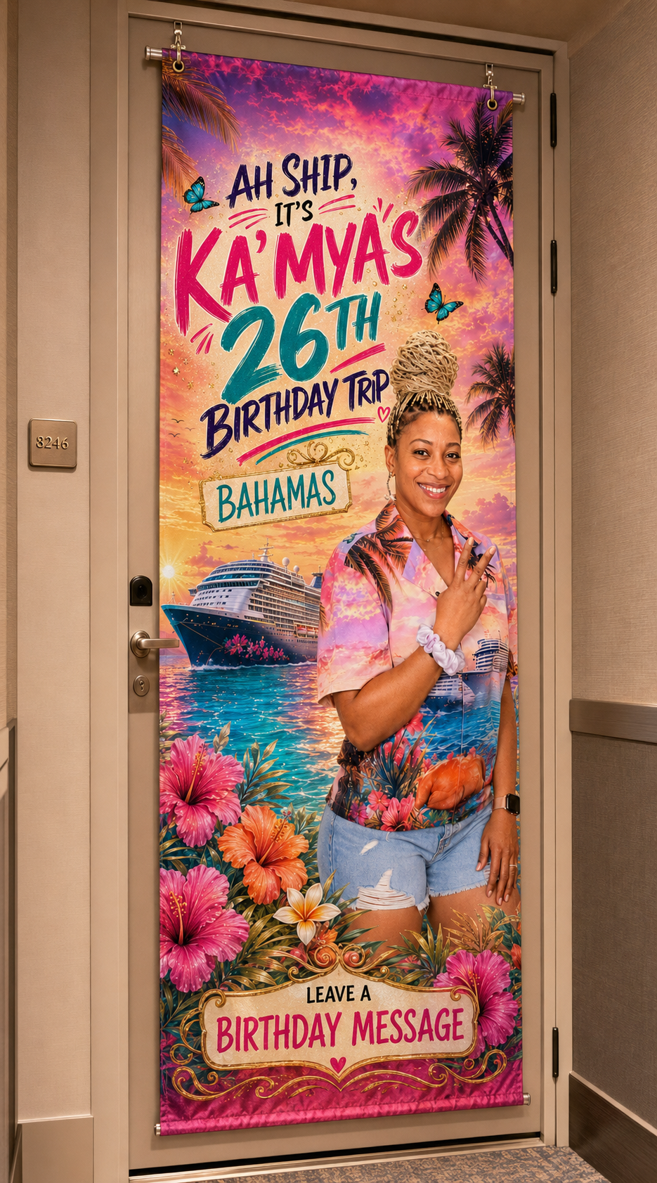 Vacation Door Banner