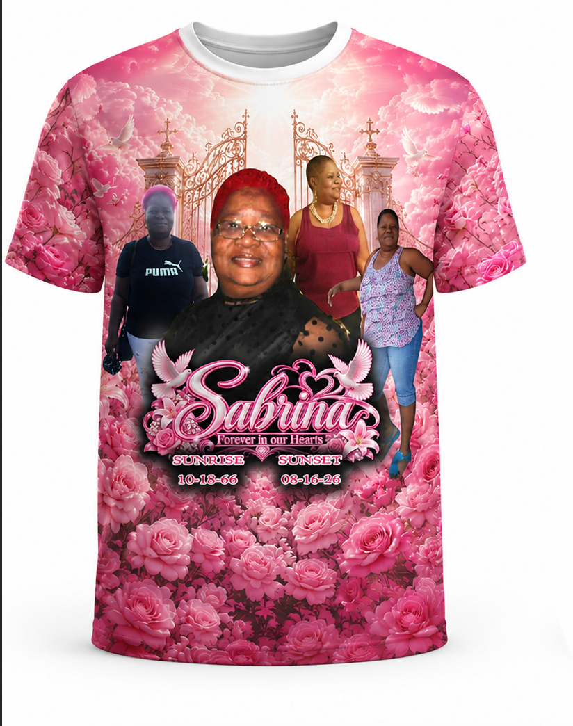 Sabrina - Forever In Our Hearts ( All Over T Shirt )