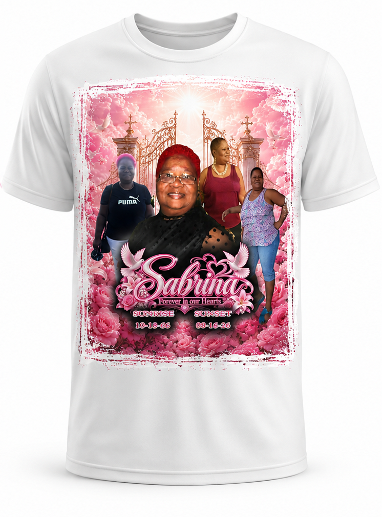 Sabrina - Forever In Our Hearts ( Center T Shirt )