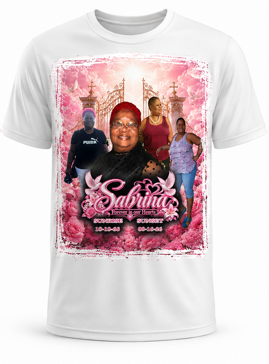 Sabrina - Forever In Our Hearts ( Center T Shirt )
